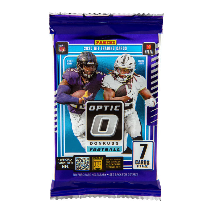 2025 Panini Donruss Optic Football Trading Cards Mega Box