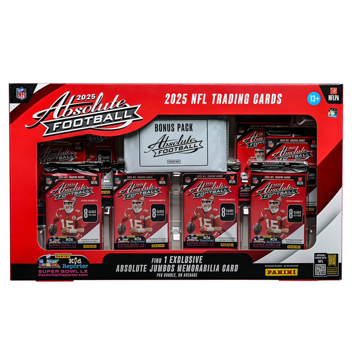2025 Panini Absolute Football Trading Cards Bundle