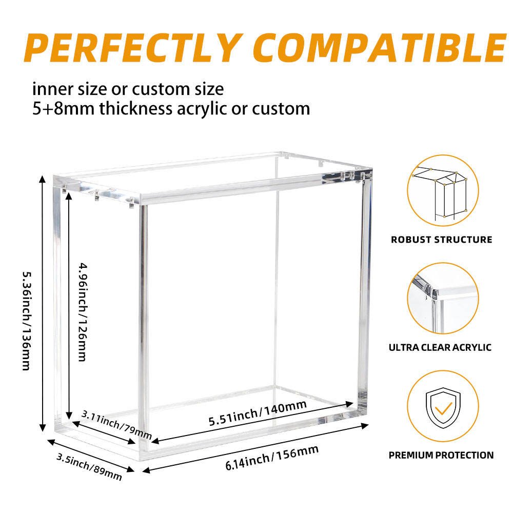 Booster Box Acrylic Protector Case with UV Protection