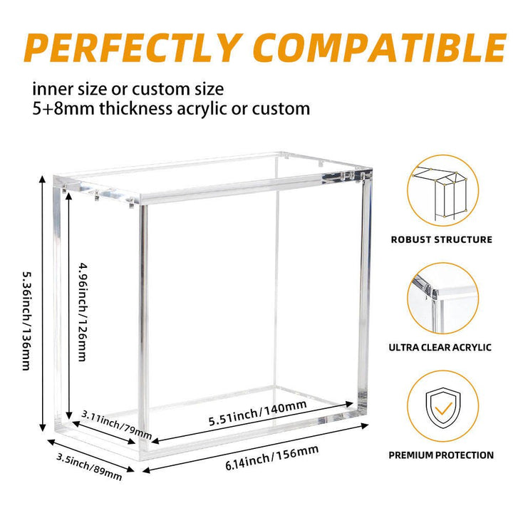 Booster Box Acrylic Protector Case with UV Protection