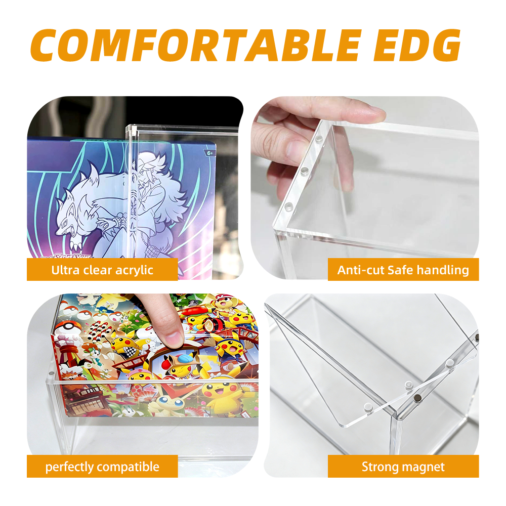 Elite Trainer Box Acrylic Protector Case with UV Protection