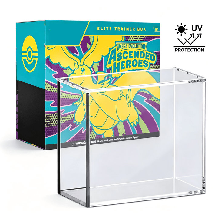 Elite Trainer Box Acrylic Protector Case with UV Protection