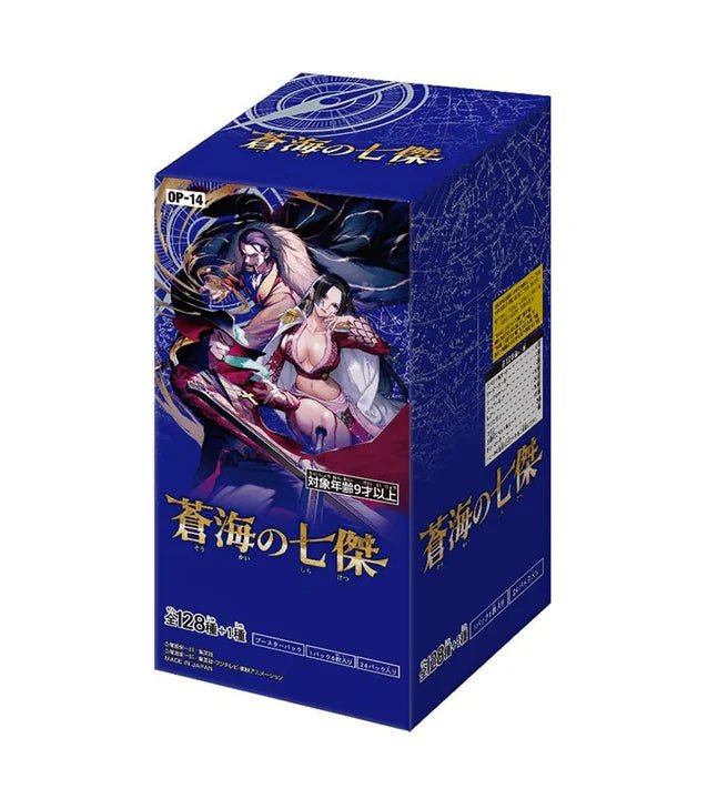 One Piece OP - 14 The Azure Sea's Seven Booster Box Japanese