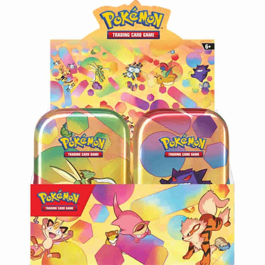 Pokémon 151 Mini Tin Display Scarlet and Violet