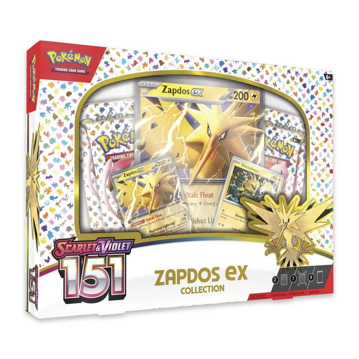 Pokémon 151 Zapdos ex Collection