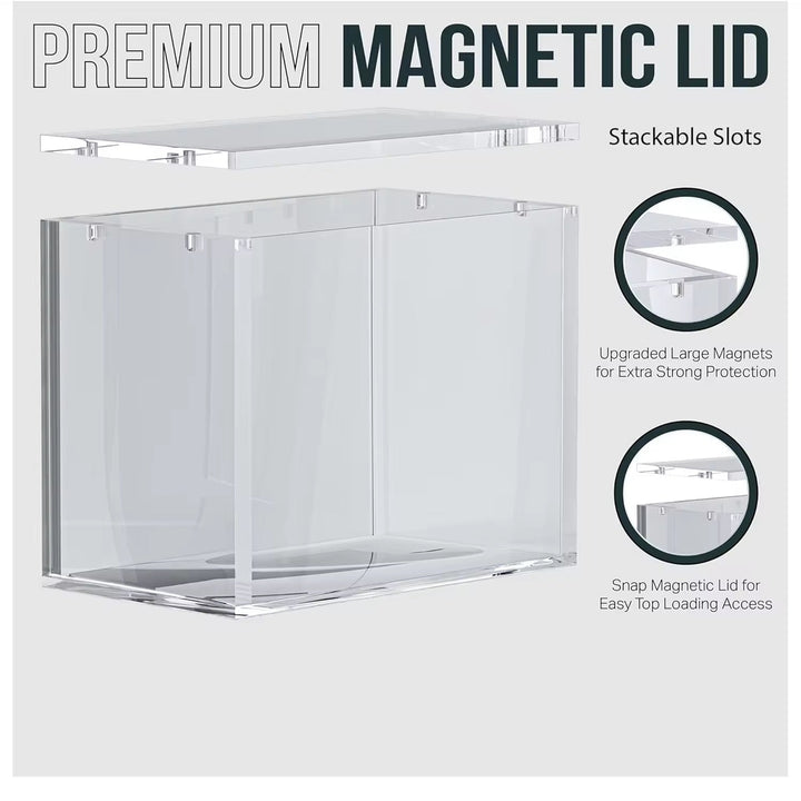 Pokémon Acrylic Booster Box Display Case (5mm, UV, Magnetic Lid)