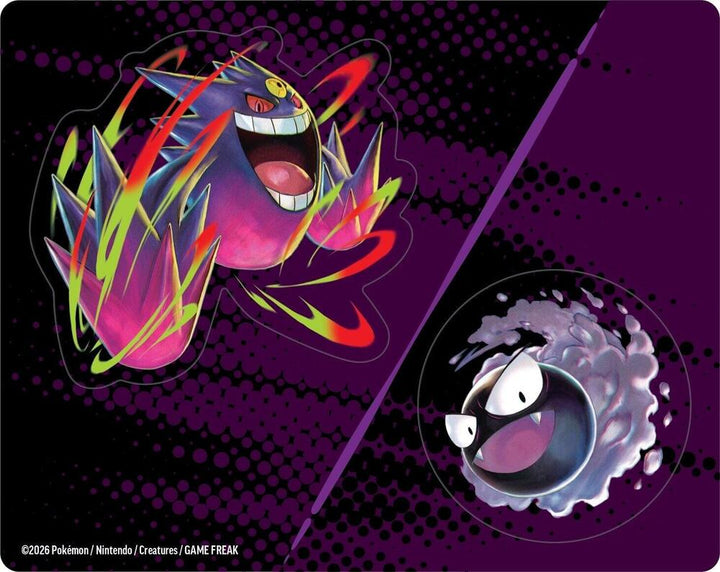 Pokémon Ascended Heroes Gastly Tech Sticker Collection