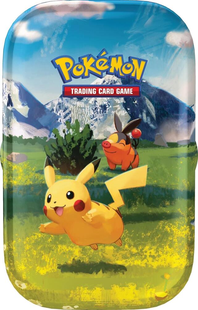 Pokémon Ascended Heroes Mini Tin Pikachu and Tepig