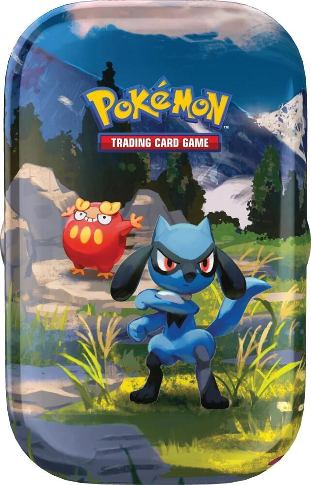 Pokémon Ascended Heroes Mini Tin Riolu and Darumaka