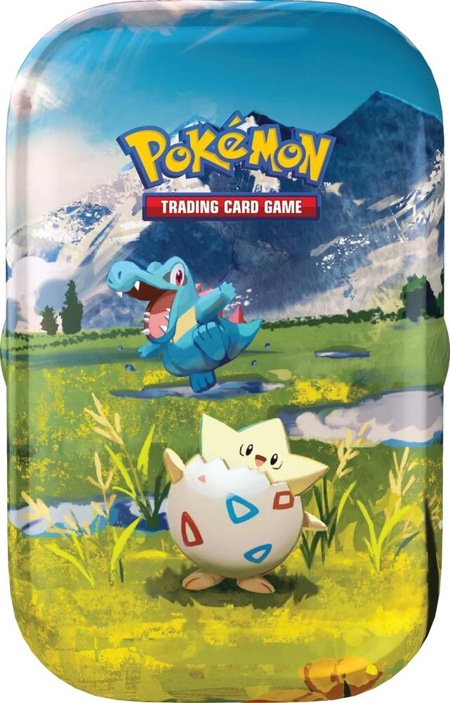 Pokémon Ascended Heroes Mini Tin Togepi and Totodile