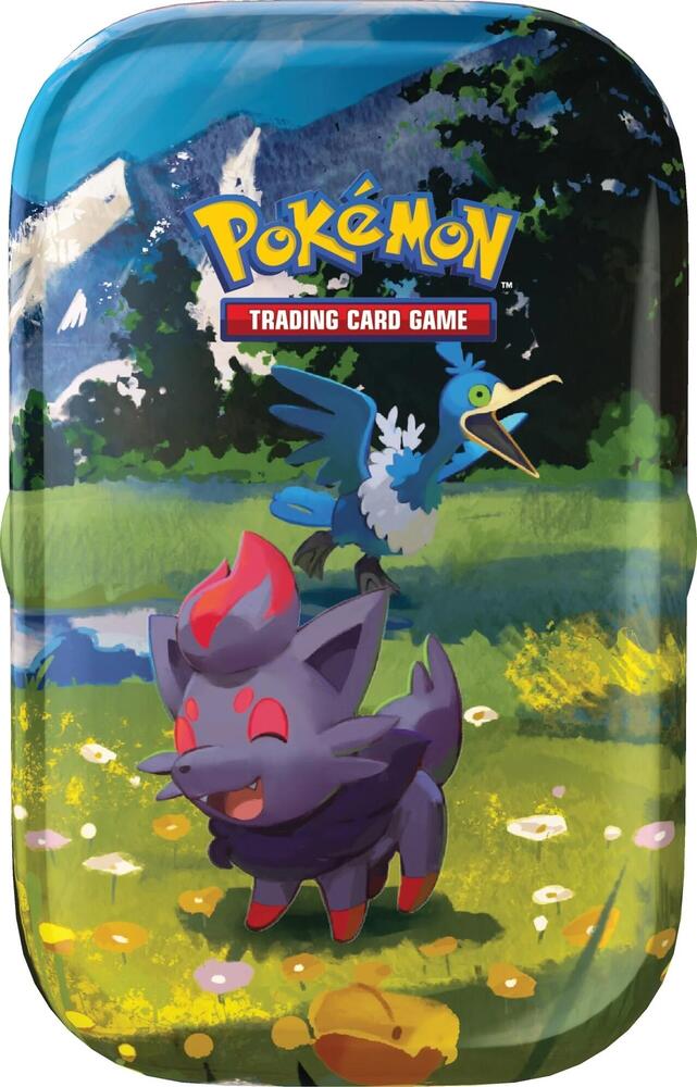Pokémon Ascended Heroes Mini Tin Zorua and Cramorant