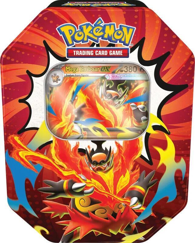 Pokémon Ascended Heroes Tin - Mega Emboar ex