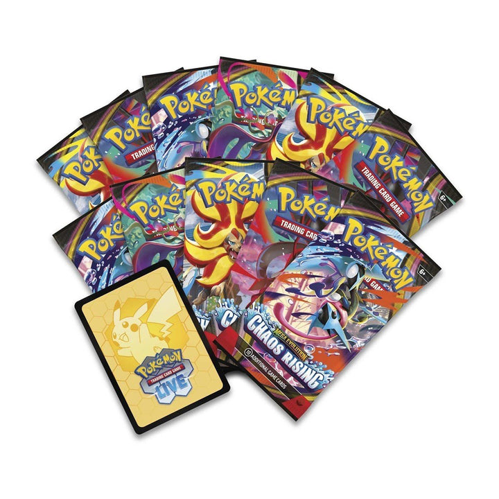 Pokémon Chaos Rising Pokémon Center Elite Trainer Box