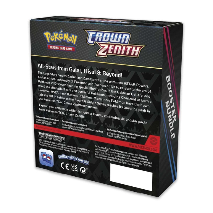 Pokémon Crown Zenith Booster Bundle