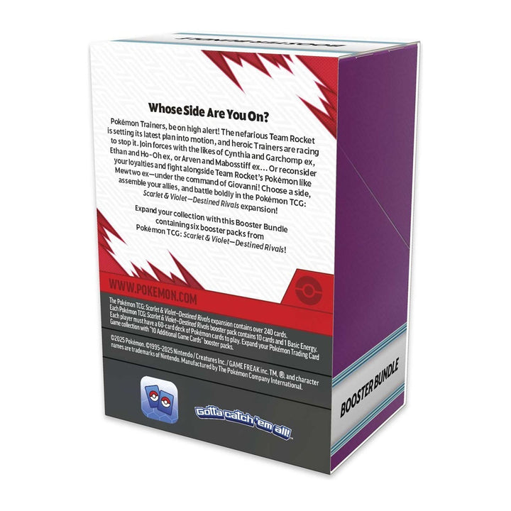 Pokémon Destined Rivals Booster Bundle