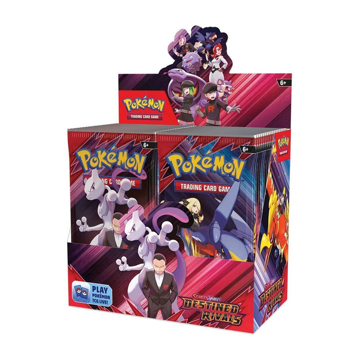 Pokémon Destined Rivals Booster Display Box (36 Packs)