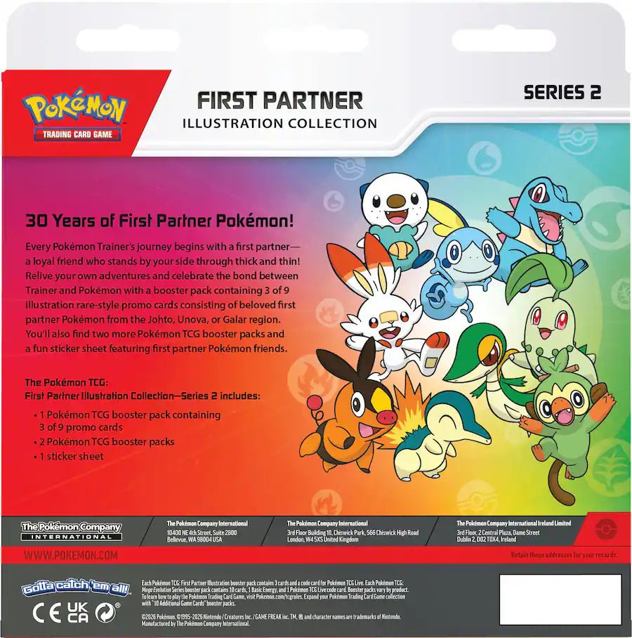 Pokémon First Partner Illustration Collection Series 2