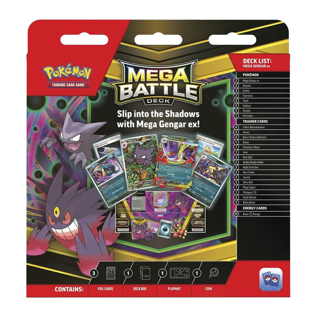 Pokémon Mega Battle Deck Mega Gengar ex Product