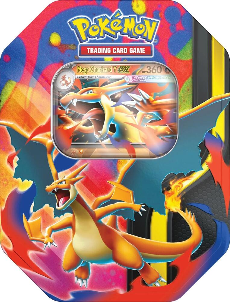 Pokémon Mega Charizard Tin Mega Charizard Y