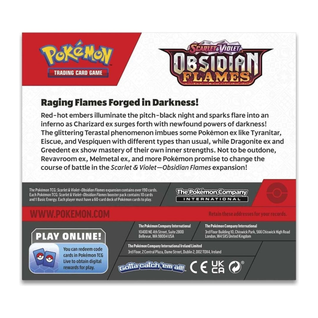 Pokémon Obsidian Flames Booster Display Box (36 Packs)