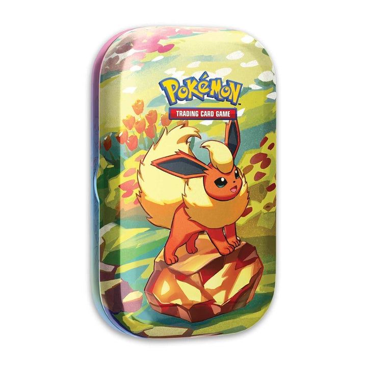 Pokémon Prismatic Evolutions Mini Tin (Flareon)