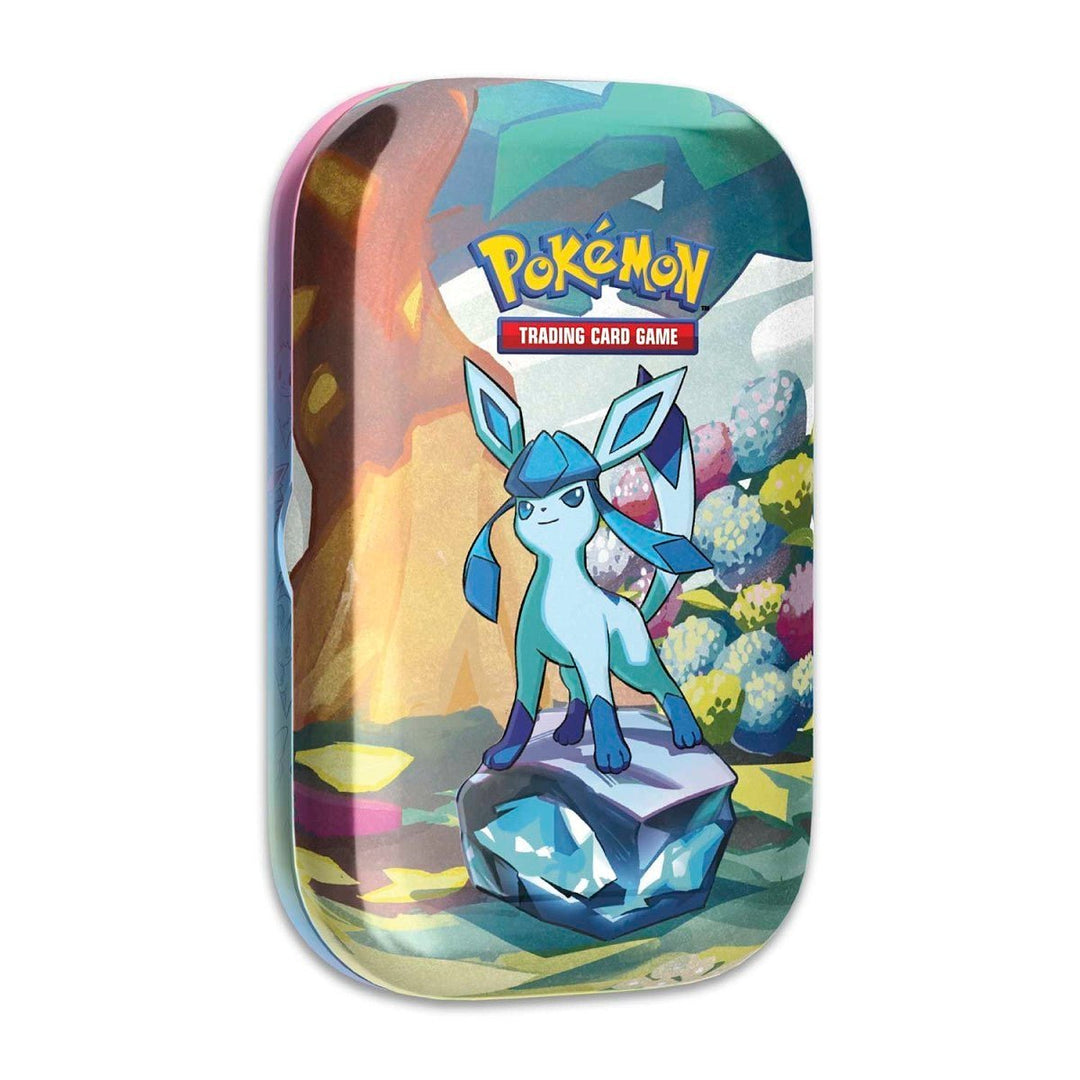 Pokémon Prismatic Evolutions Mini Tin (Glaceon)
