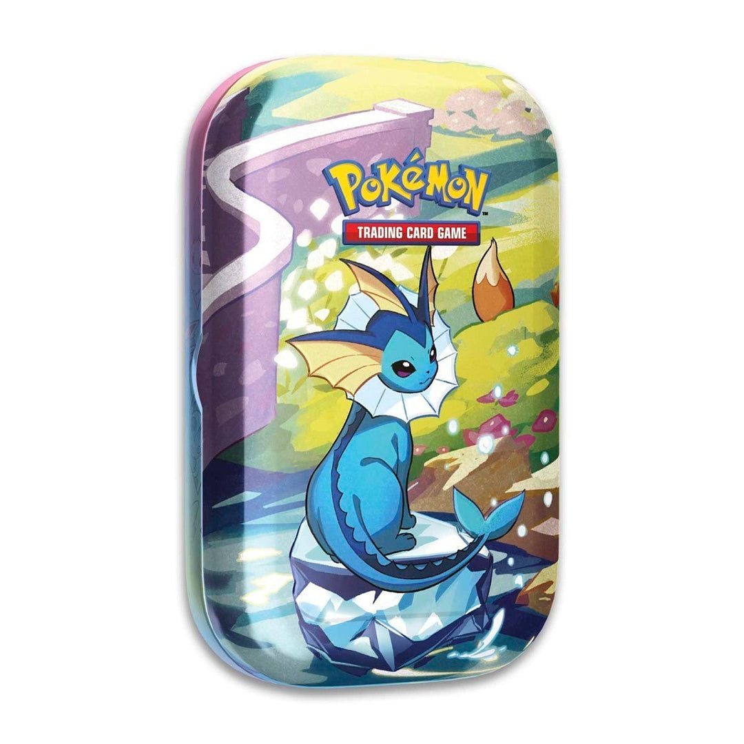 Pokémon Prismatic Evolutions Mini Tin (Vaporeon)