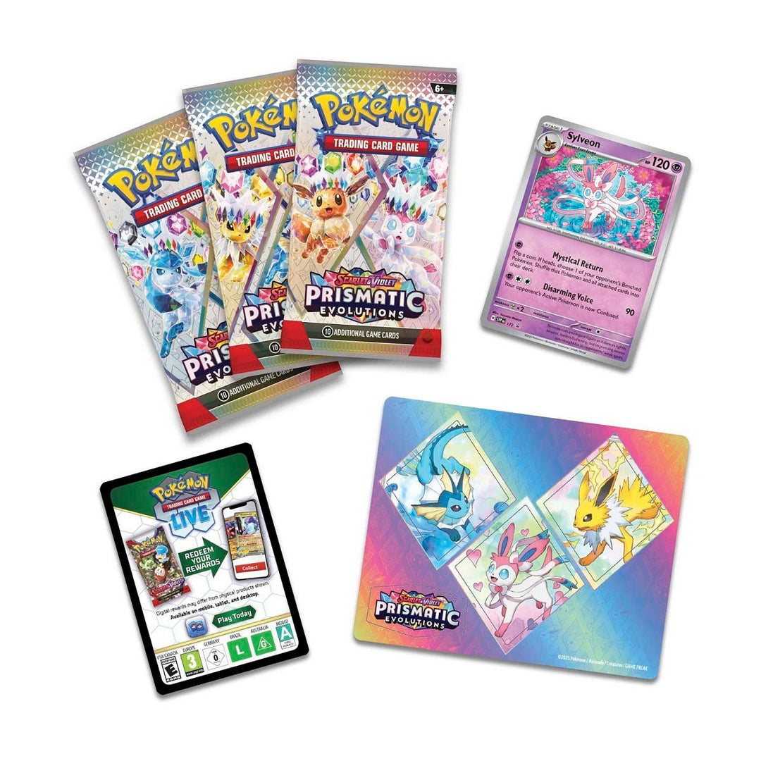 Pokémon Prismatic Evolutions Tech Sticker Collection (Sylveon)