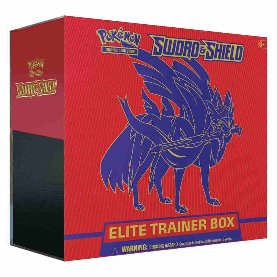 Pokémon Sword & Shield Elite Trainer Box (Zacian) (ETB)