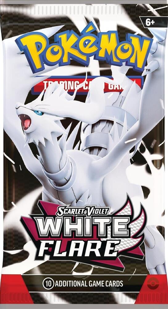 Pokémon White Flare Booster Pack Scarlet and Violet